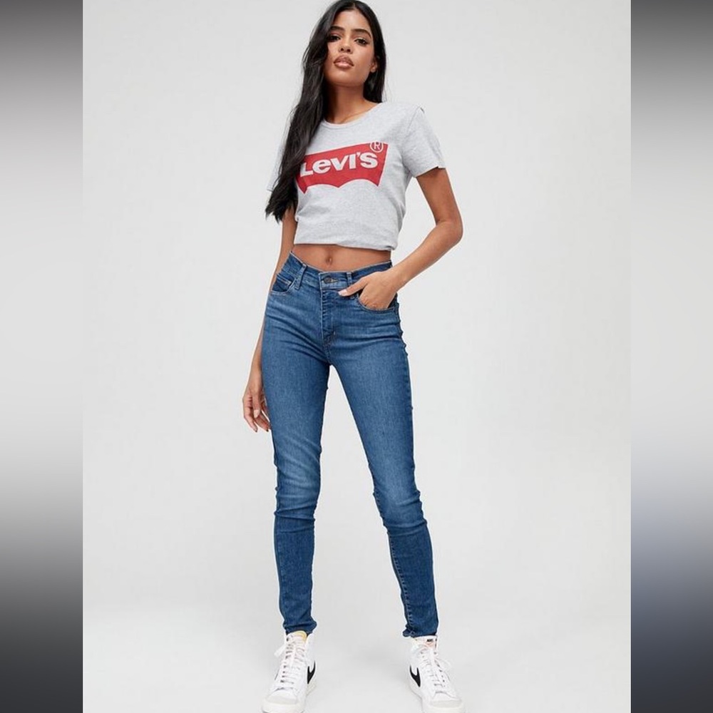Levis 720 High-Rise Stretch Slimming Skinny Denim Jeans  Size 30x30  NWT